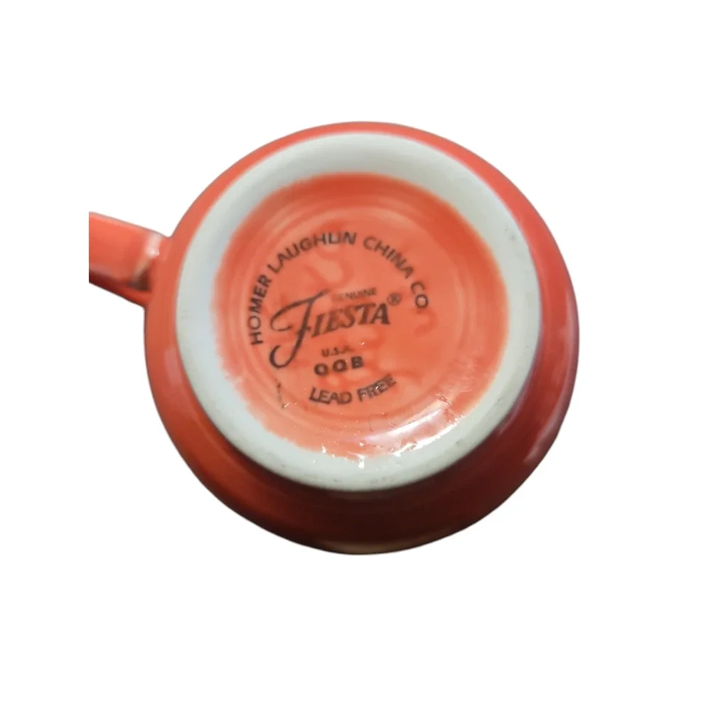 Fiesta by Homer Laughlin Orange Tea Cup